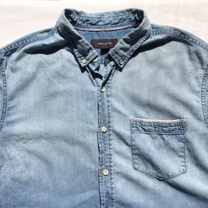 Denim blue shirt